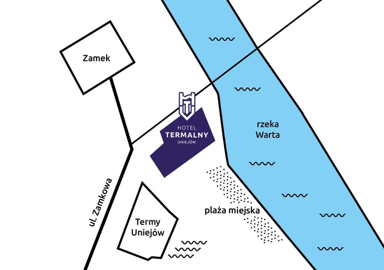 אוניוב Hotel Termalny מראה חיצוני תמונה